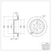 Disc Brake Rotor Dynamic Friction 604-54188