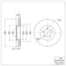 Disc Brake Rotor Dynamic Friction 604-55007