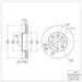Disc Brake Rotor Dynamic Friction 604-59012