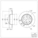 Disc Brake Rotor Dynamic Friction 604-59041