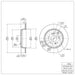 Disc Brake Rotor Dynamic Friction 604-59054