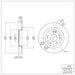 Disc Brake Rotor Dynamic Friction 604-59068