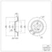 Disc Brake Rotor Dynamic Friction 604-63078