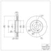 Disc Brake Rotor Dynamic Friction 604-63088