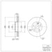 Disc Brake Rotor Dynamic Friction 604-63122
