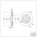 Disc Brake Rotor Dynamic Friction 604-63124