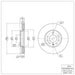 Disc Brake Rotor Dynamic Friction 604-65015