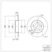Disc Brake Rotor Dynamic Friction 604-67043