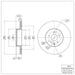 Disc Brake Rotor Dynamic Friction 604-68013