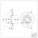 Disc Brake Rotor Dynamic Friction 604-73025