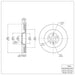 Disc Brake Rotor Dynamic Friction 604-73035