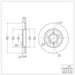 Disc Brake Rotor Dynamic Friction 604-73037