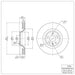 Disc Brake Rotor Dynamic Friction 604-73038