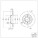 Disc Brake Rotor Dynamic Friction 604-74055