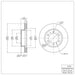 Disc Brake Rotor Dynamic Friction 604-76128