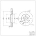 Disc Brake Rotor Dynamic Friction 604-76129