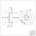 Disc Brake Rotor Dynamic Friction 604-76130