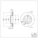 Disc Brake Rotor Dynamic Friction 604-80062