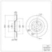 Disc Brake Rotor Dynamic Friction 604-80070