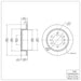 Disc Brake Rotor Dynamic Friction 604-93001