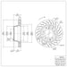 Disc Brake Rotor Dynamic Friction 624-02014D