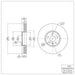 Disc Brake Rotor Dynamic Friction 900-27043