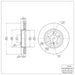 Disc Brake Rotor Dynamic Friction 900-31048