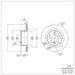 Disc Brake Rotor Dynamic Friction 900-31088