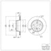 Disc Brake Rotor Dynamic Friction 900-31143