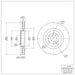 Disc Brake Rotor Dynamic Friction 900-46015