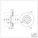 Disc Brake Rotor Dynamic Friction 900-46038