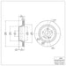 Disc Brake Rotor Dynamic Friction 900-63053