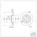Disc Brake Rotor Dynamic Friction 900-73082