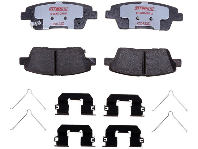 Disc Brake Pad Set Raybestos Brakes EHT2100H