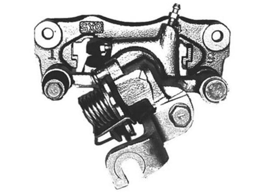 Disc Brake Caliper Raybestos Brakes FRC3729