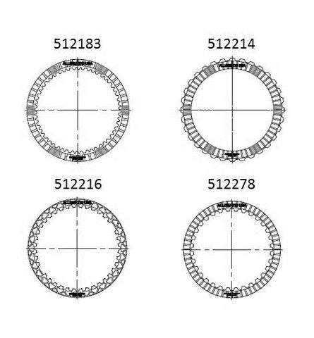 Transmission Clutch Kit Raybestos Powertrain FRMZF20