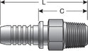Hydraulic Coupling / Adapter Gates G18102-2424