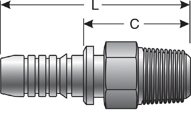 Hydraulic Coupling / Adapter Gates G18102-2424