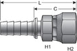 Hydraulic Coupling / Adapter Gates G18170-0808