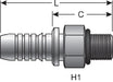 Hydraulic Coupling / Adapter Gates G20120-0808