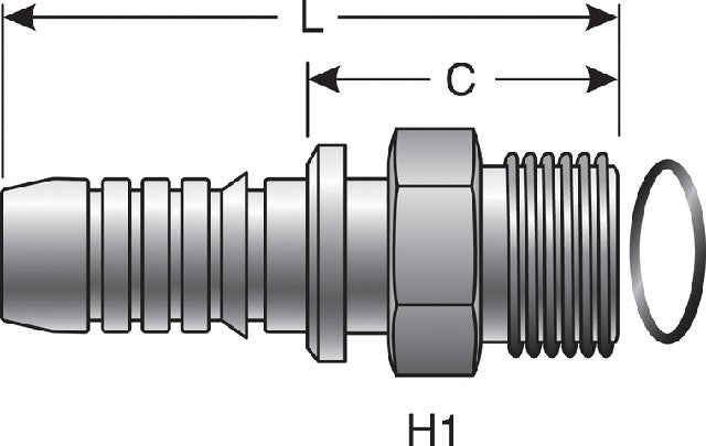 Hydraulic Coupling / Adapter Gates G20225-0606