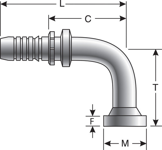 Hydraulic Coupling / Adapter Gates G20318-1616