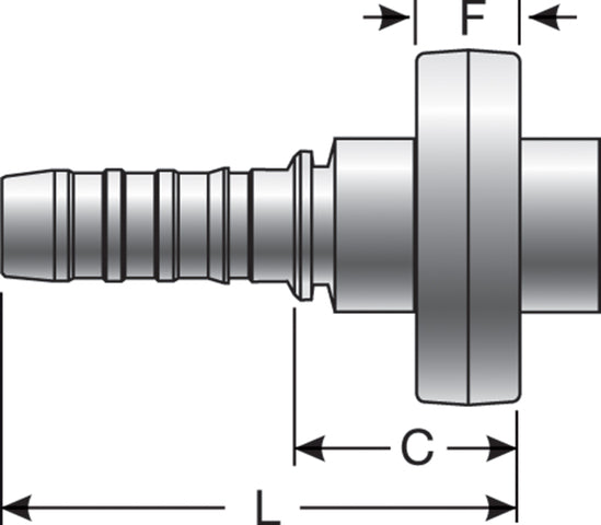 Hydraulic Coupling / Adapter Gates G20480-1227