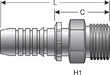 Hydraulic Coupling / Adapter Gates G20715-0614