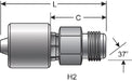 Hydraulic Coupling / Adapter Gates G21165-2020