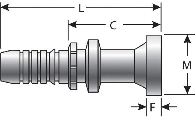 Hydraulic Coupling / Adapter Gates G22350-2432