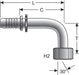 Hydraulic Coupling / Adapter Gates G22832-2424