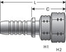 Hydraulic Coupling / Adapter Gates G22910-2424