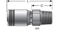 Hydraulic Coupling / Adapter Gates G24102-2424