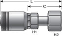 Hydraulic Coupling / Adapter Gates G24230-2424